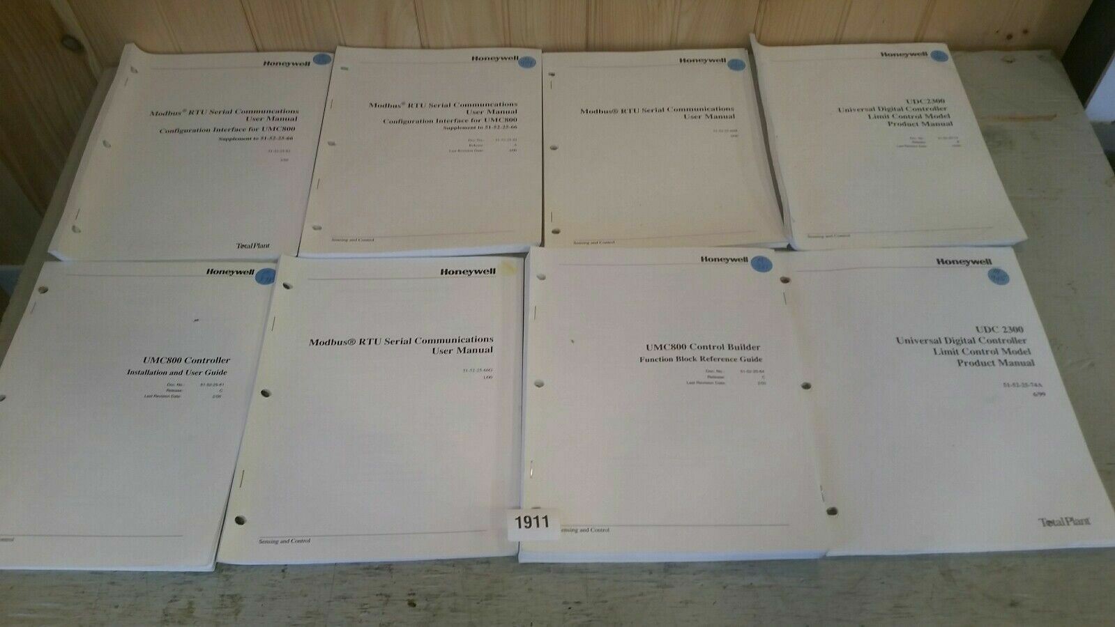 HONEYWELL UMC800 CONTROL refferance guide udc 2300 product manual user guide
