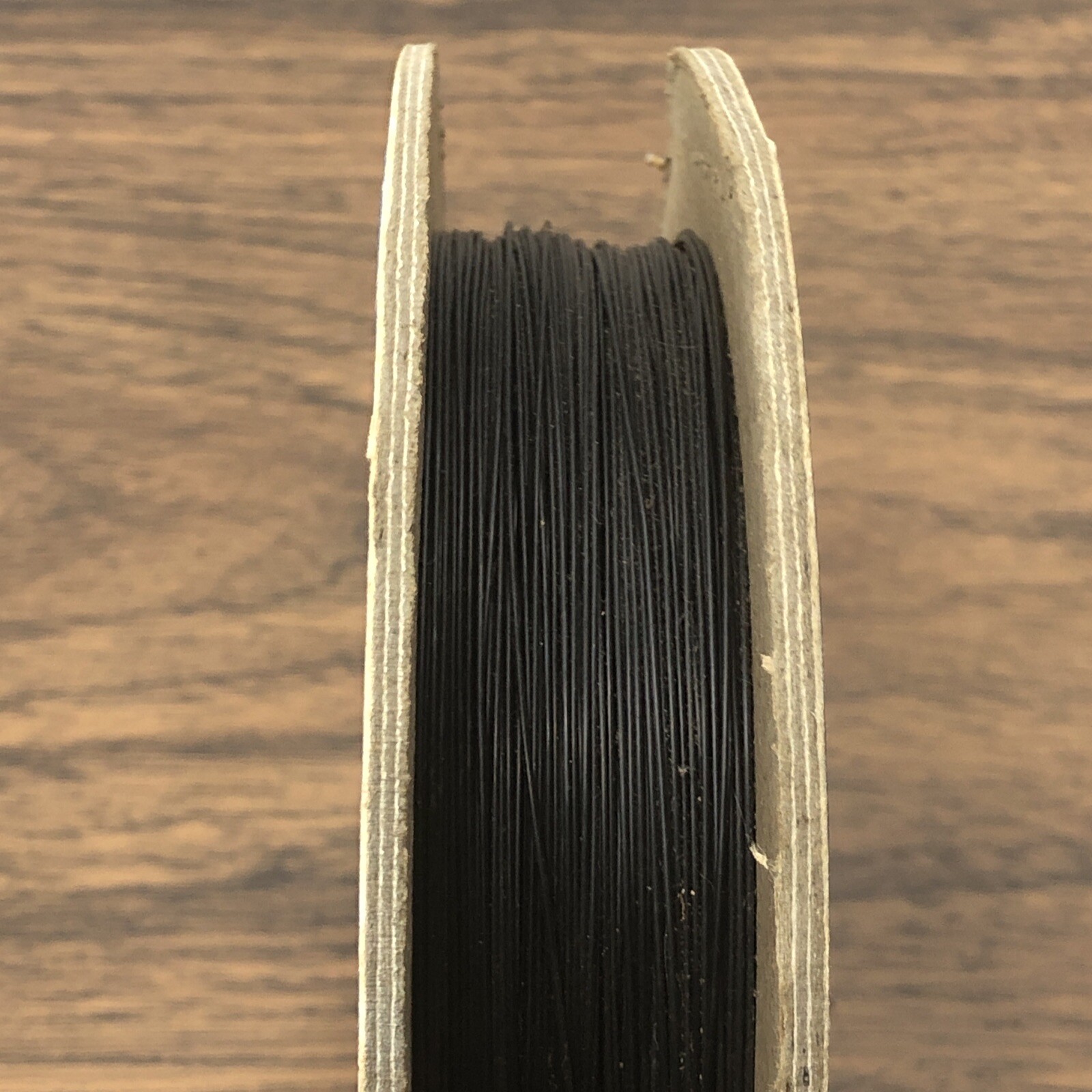 5953 ALPHA WIRE – 1000′ Black – 26awg Solid Silver Plated OFHC Kynar 5mil 1970s