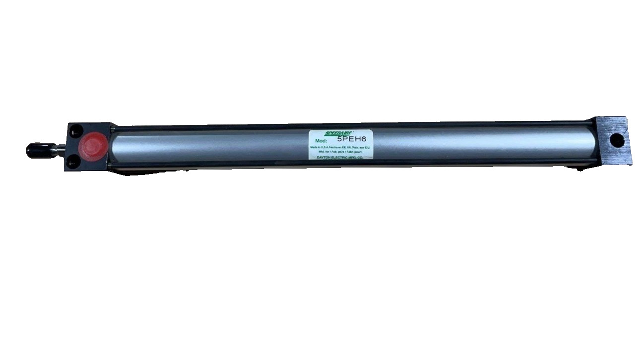 Speedaire Air Cylinder 5PEH6 3/4 in Air Cylinder Bore Dia. with 9 in Stroke