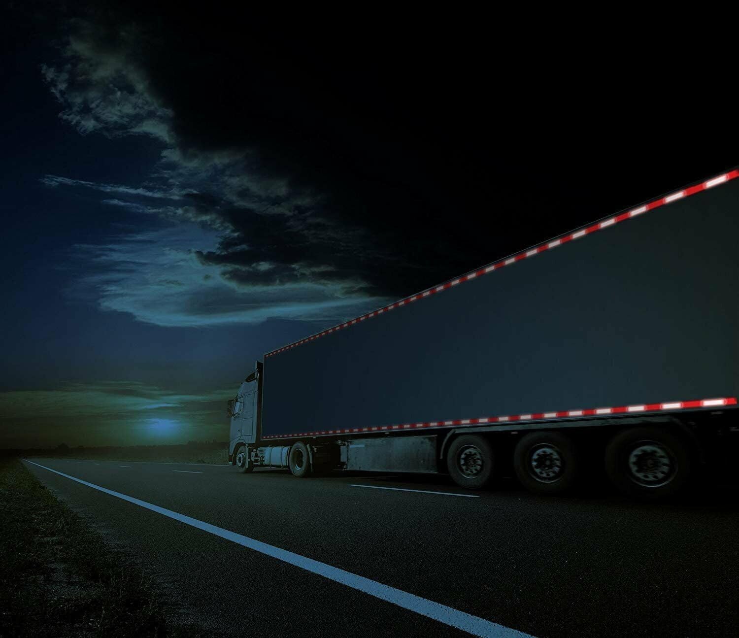 Conspicuity Tape DOT-C2 Reflective Truck Trailer Safety Red White: 1″/2″/3″ Wide