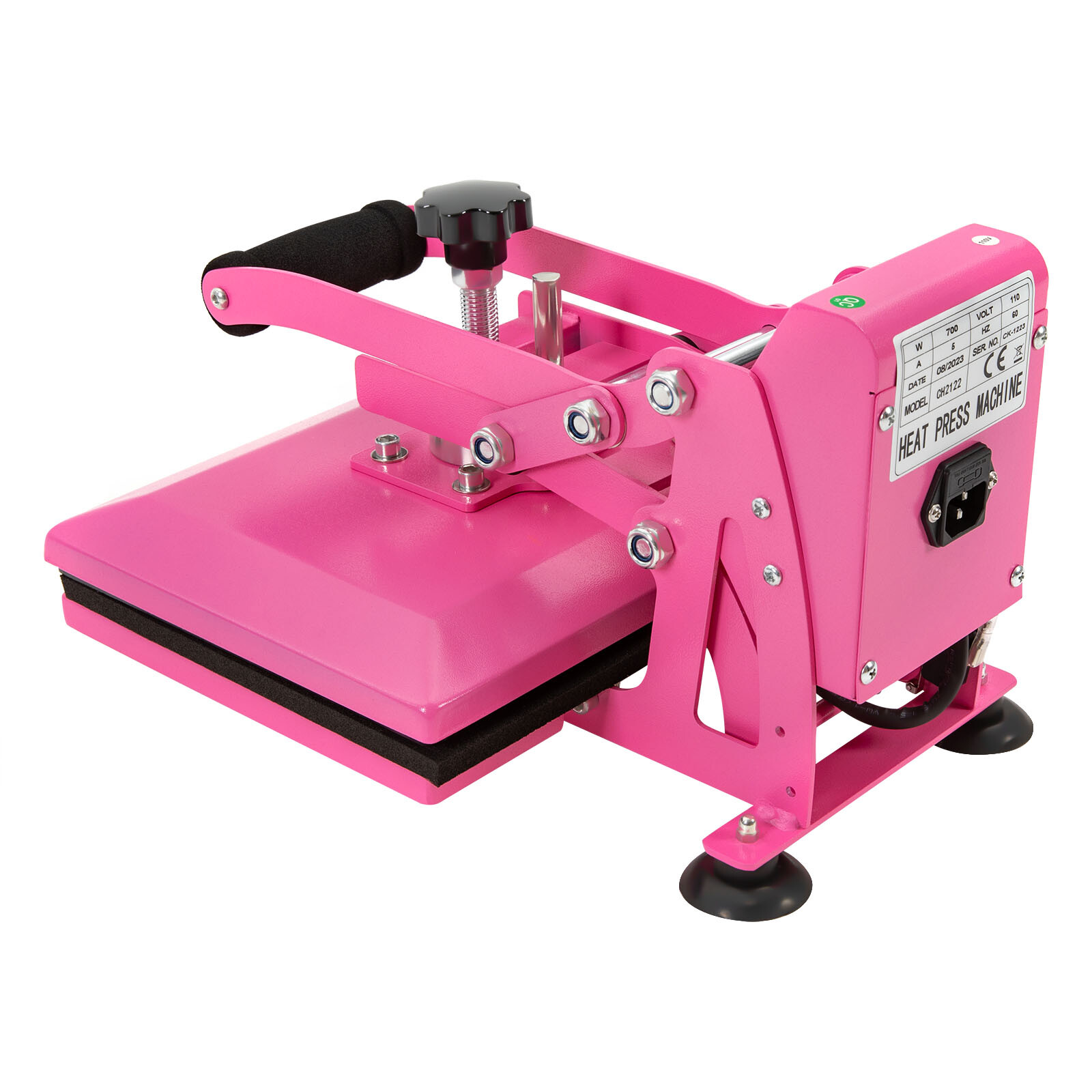 NEW 11.8*9inches Heat Press Machine FOR DIY T Shirts/T Shirt Press Machine Pink