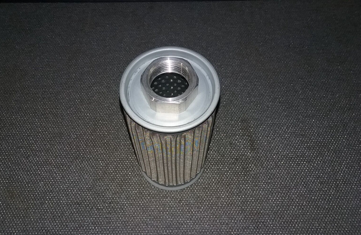 HYDRAULIC SUCTION FILTER STRAINER 5″, 3/4″ NPT THREAD, 100 MESH FILTRATION – NEW