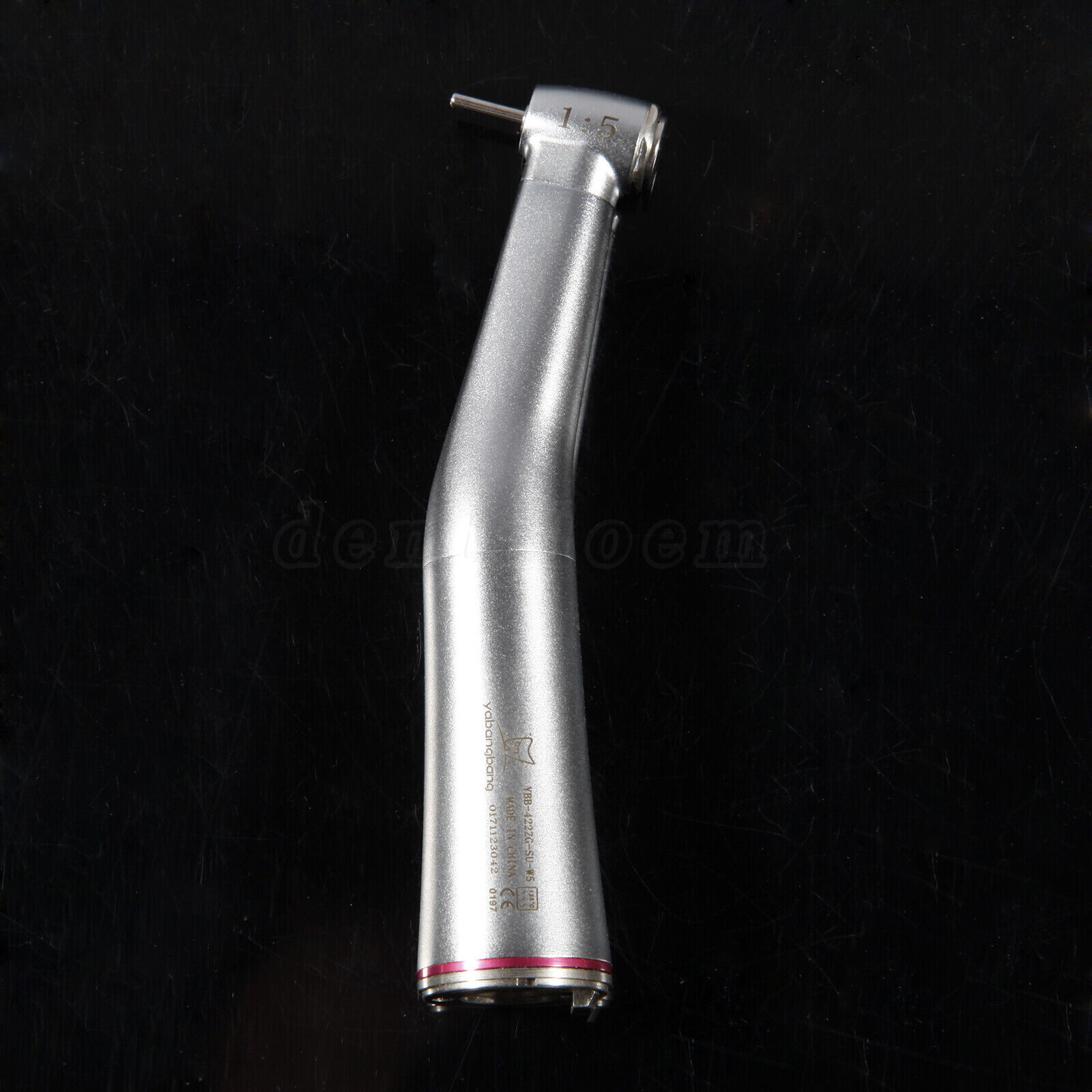 Dental 1:5 Increasing LED Fiber Optic Contra Angle Red Ring For NSK Ti Max Z95L