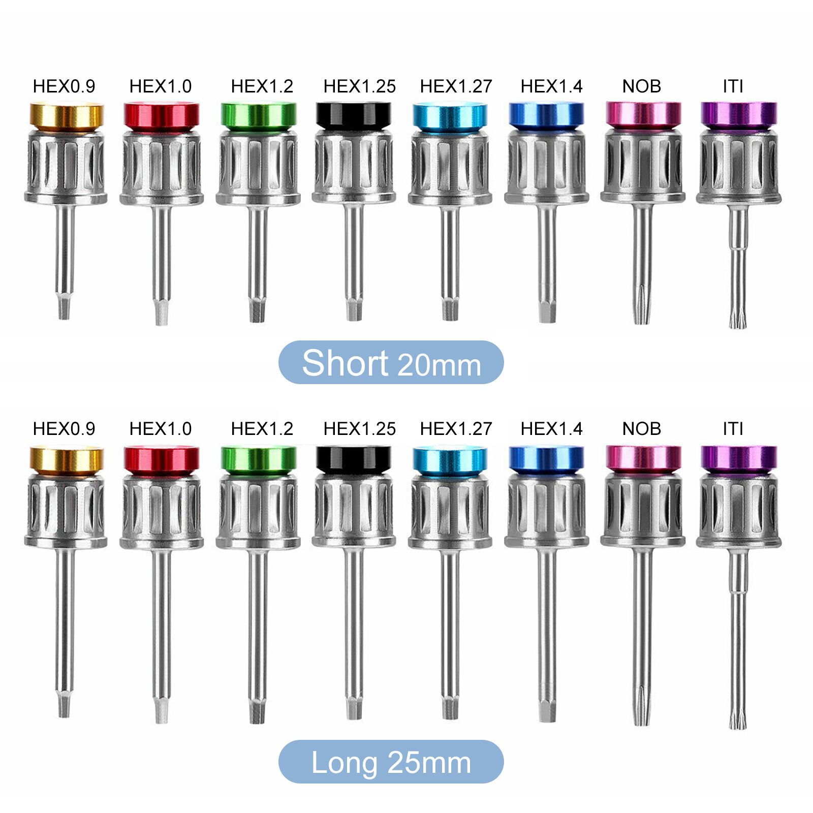 Universal Prosthetic Restoration Hand Driver Kit Dental Implant Instrument Tools
