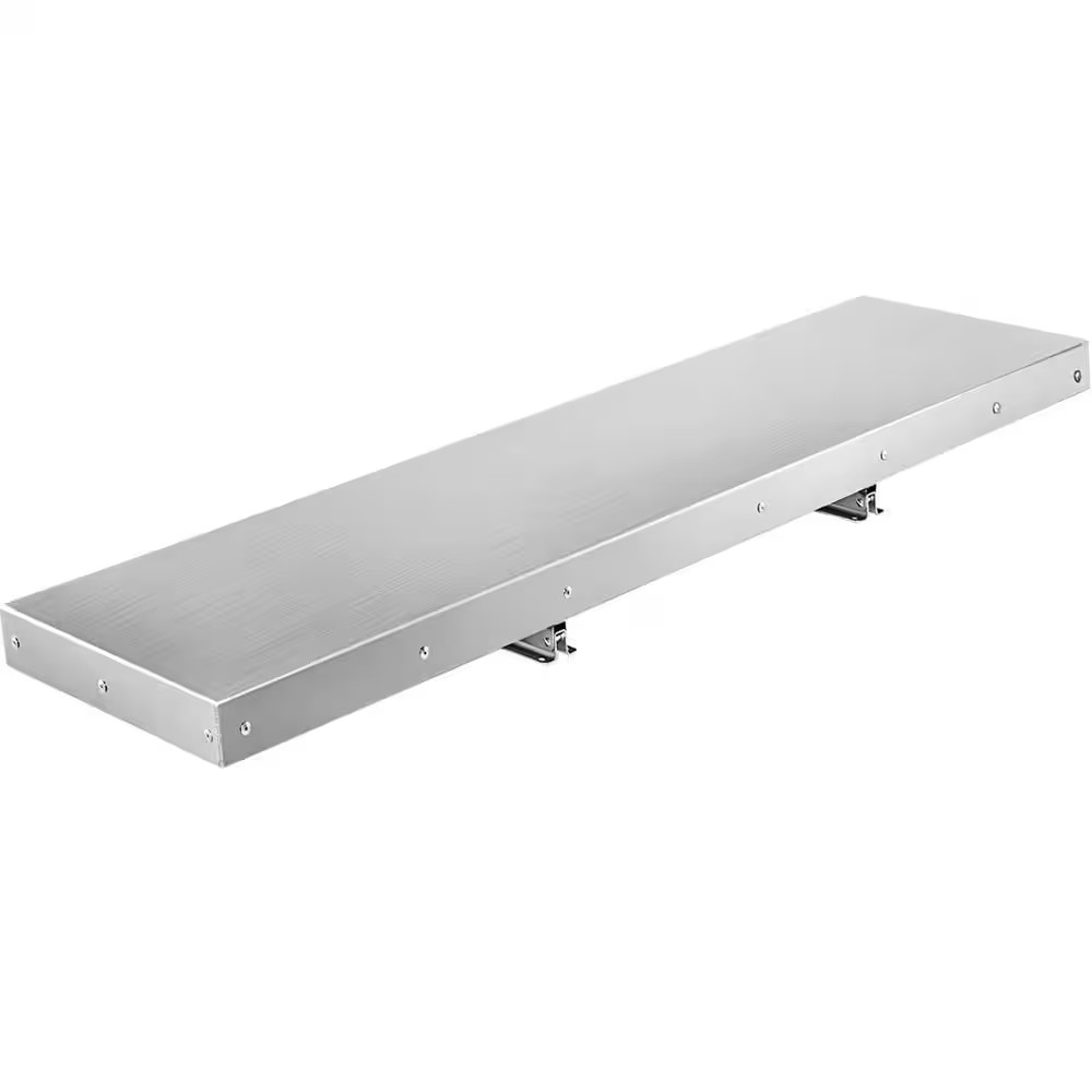 Concession Shelf 48 In. L X 12 In. W Restaurant Shelving Stainless Steel Drop do