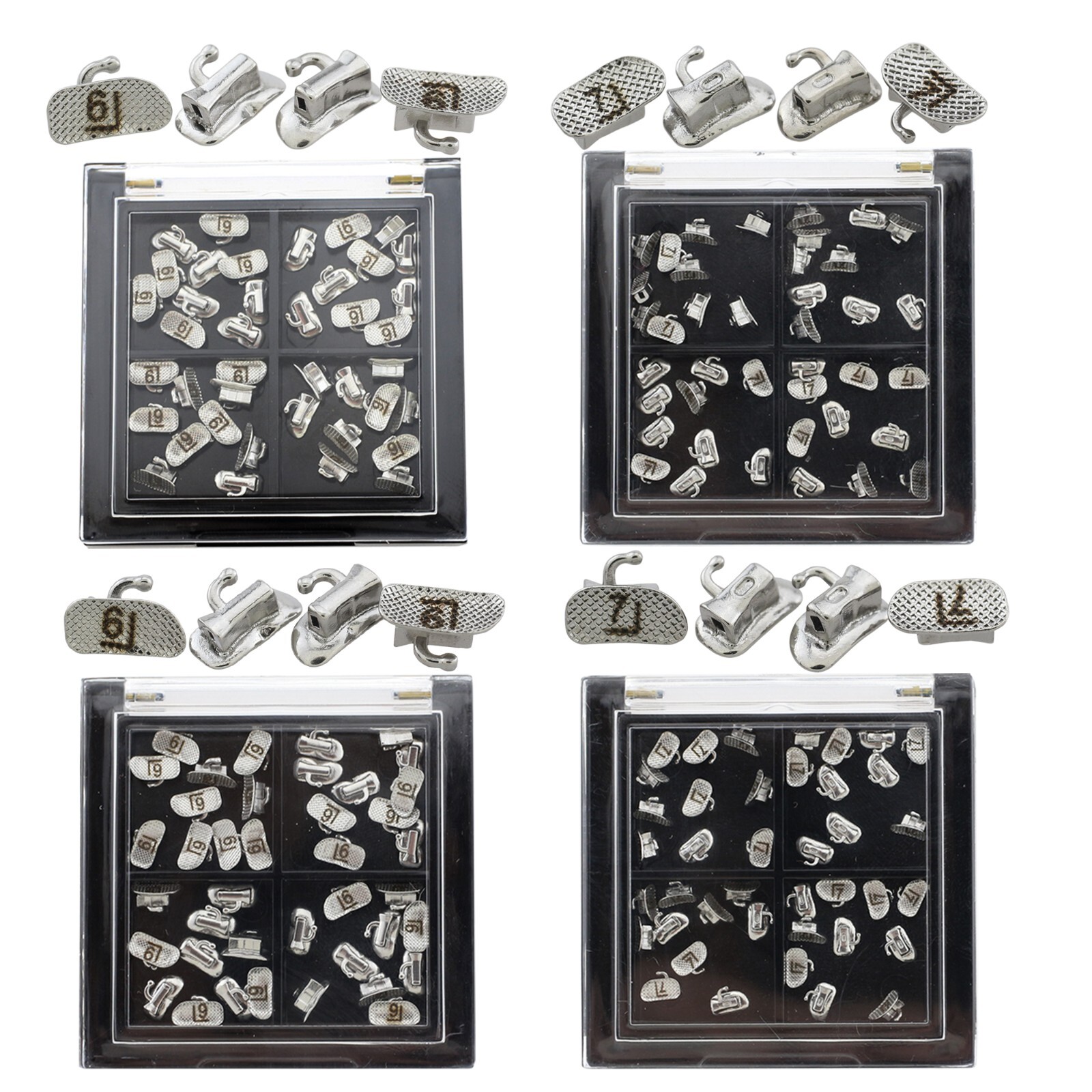 Dental Orthodontic Buccal Tubes 1st 2nd Molar Tubes Brackets Roth MBT 022 VENUS