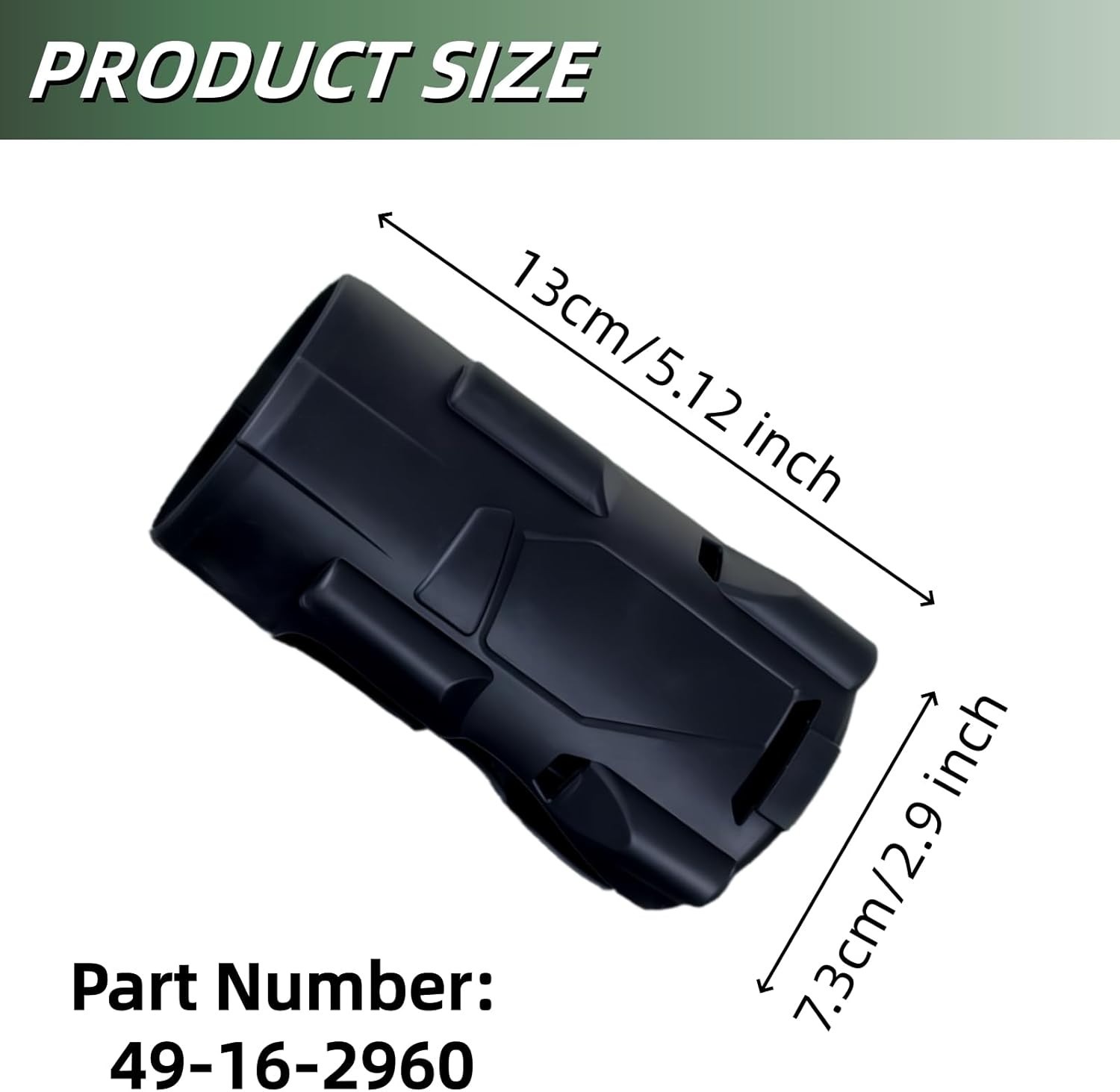 Durable Rubber Protective Boot for Mid-Torque Impact Wrench 2960-20, 2962-20