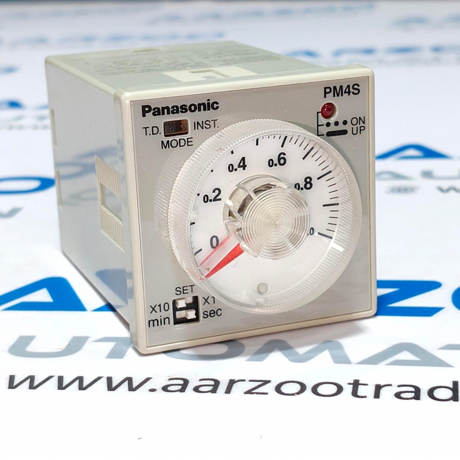 NEW PANASONIC PM4S MULTIRANGE TIMER PM4S-A2C10M-AC120V 5A 250V CONTACT