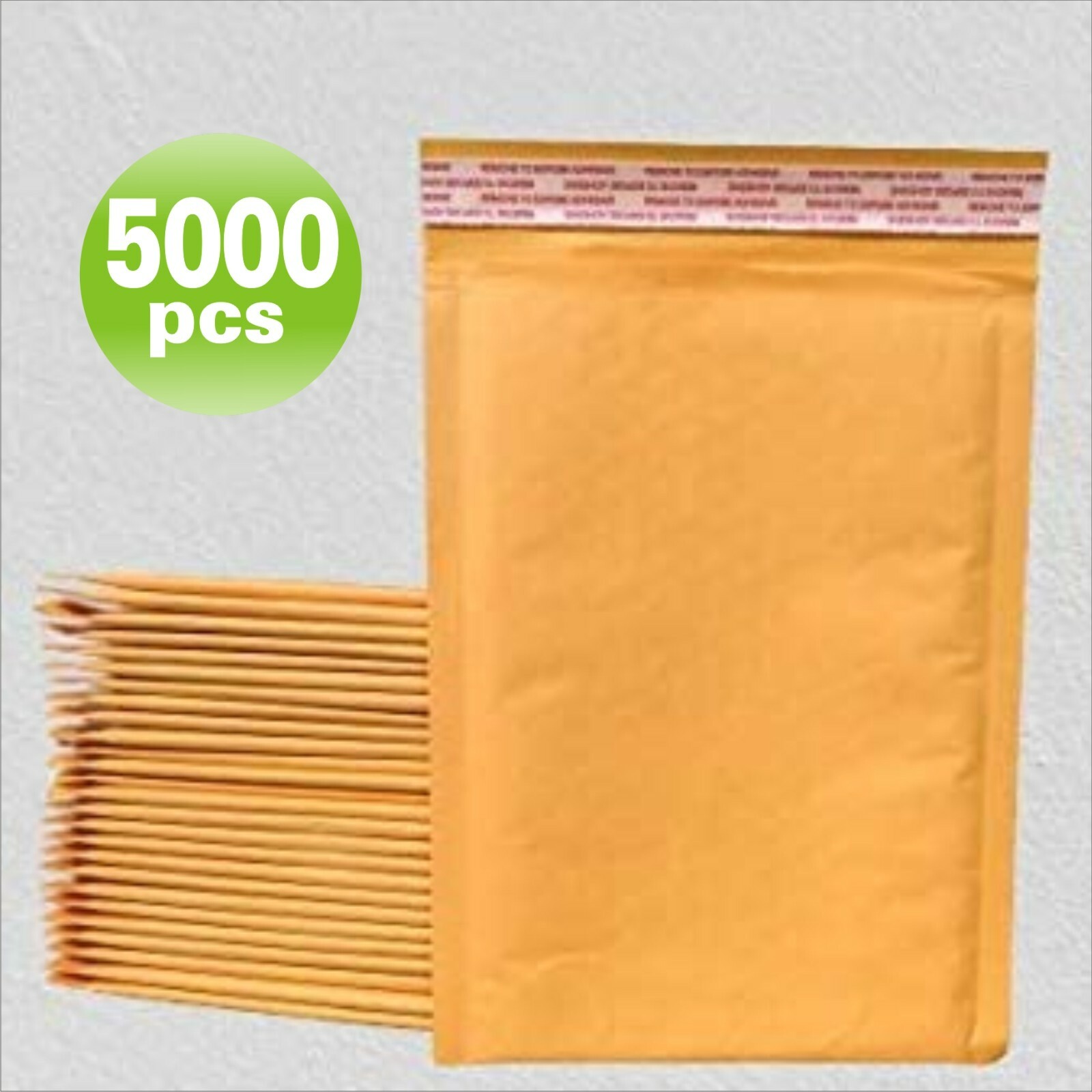SuperPackage® 5000 #000 4 X 7 Kraft Bubble Mailers Padded Envelopes