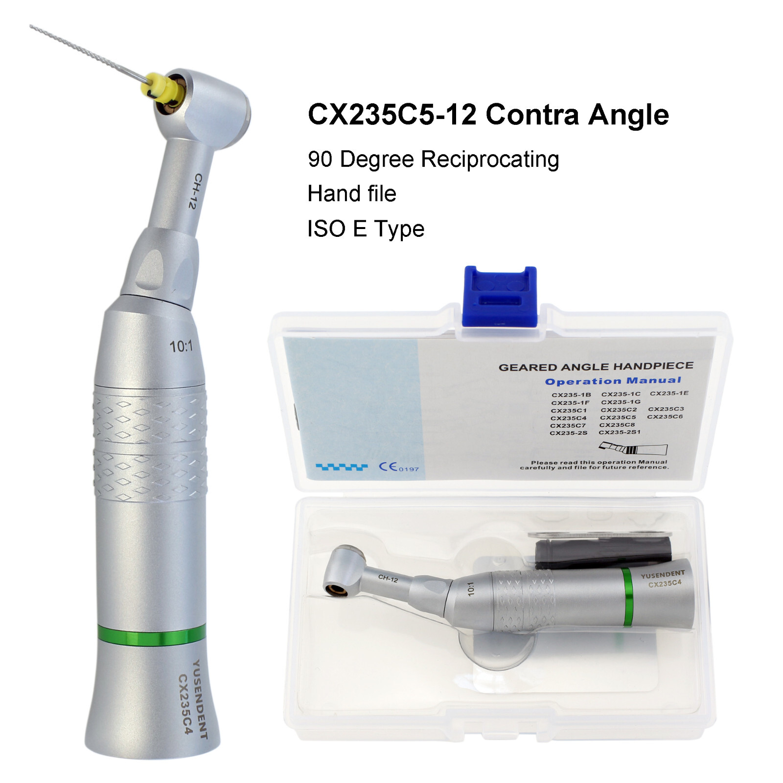 COXO Dental Endo Handpiece Contra Angle 10:1 Reciprocating 6:1 NSK