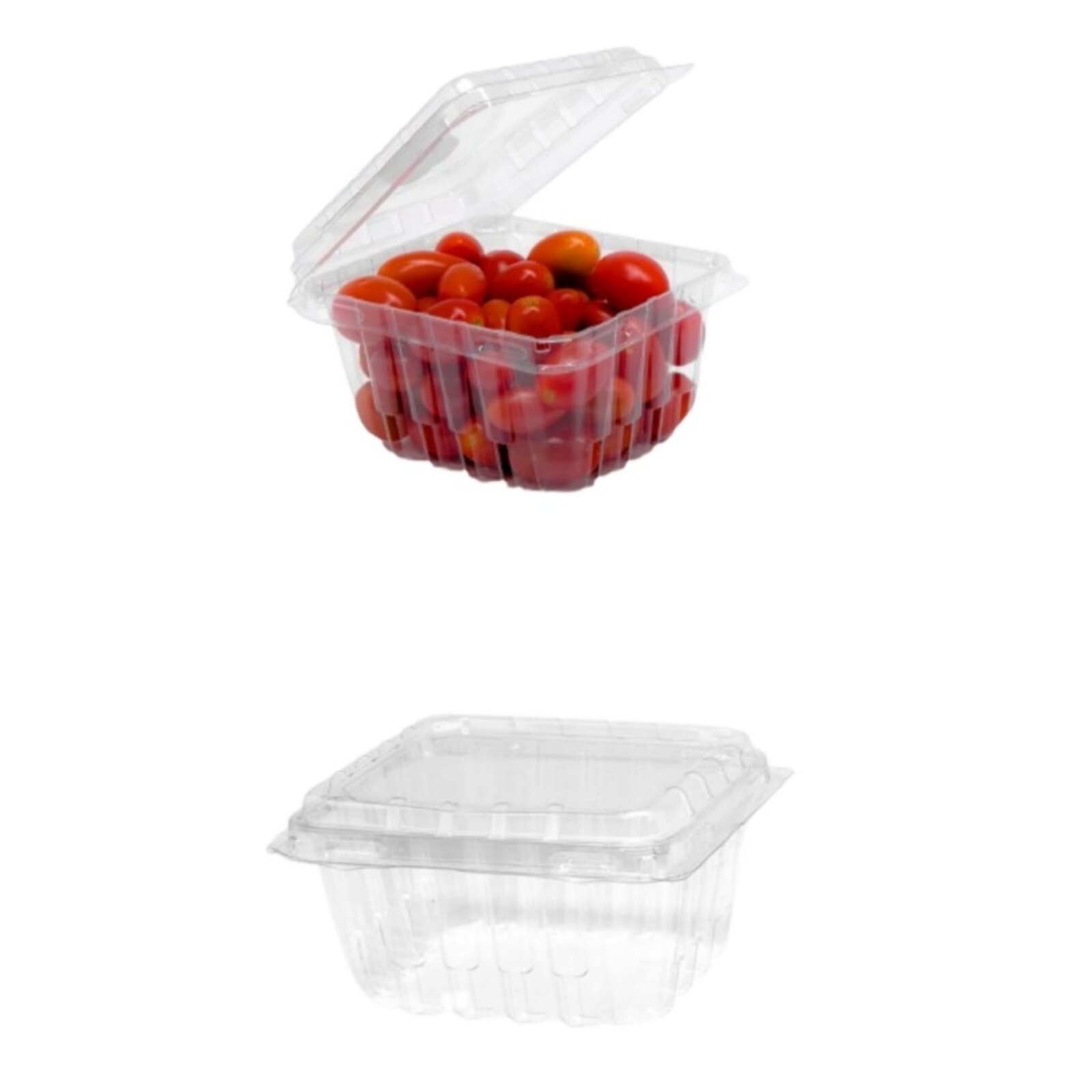 Clamshell container 1 dry pint 600 per case for cherry tomato grape tomato