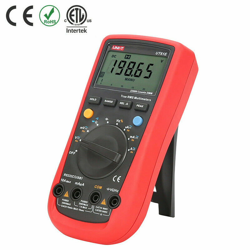 UNI-T UT61E Digital Multimeters AC/DC Modern Digital Auto Ranging Multimeters1PC
