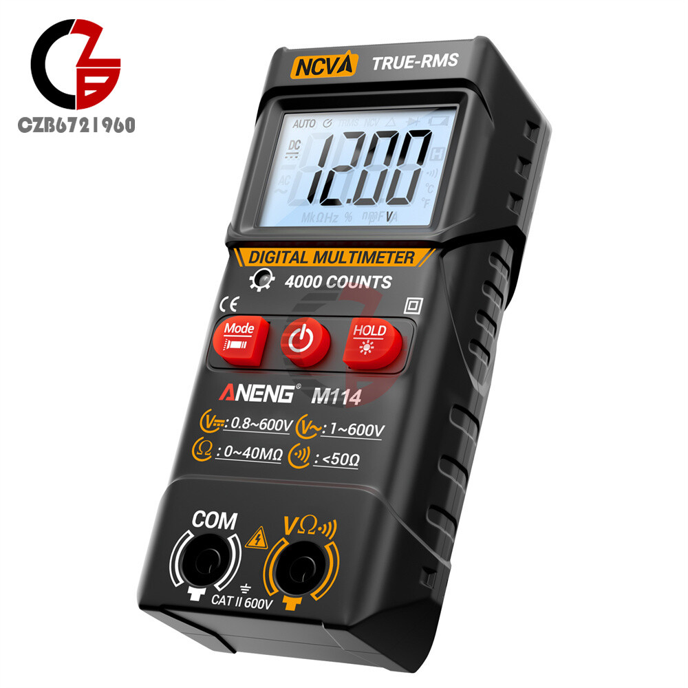 ANENG Digital Multimeter Automatic Voltmeter NCV Resistance Electrician Tester