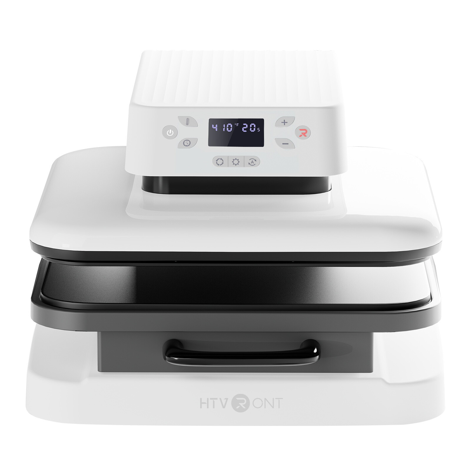 HTVRONT 15″x15″ Automatic Heat Press Machine + 52 Pcs Heat Press Supplies