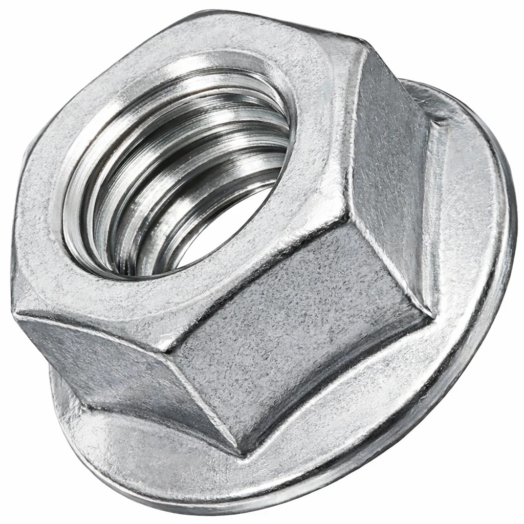 BULK BOX! 1/2″-13 Regular Hex Flange Nuts Serrated Coarse Case Zinc CR+3 800pcs