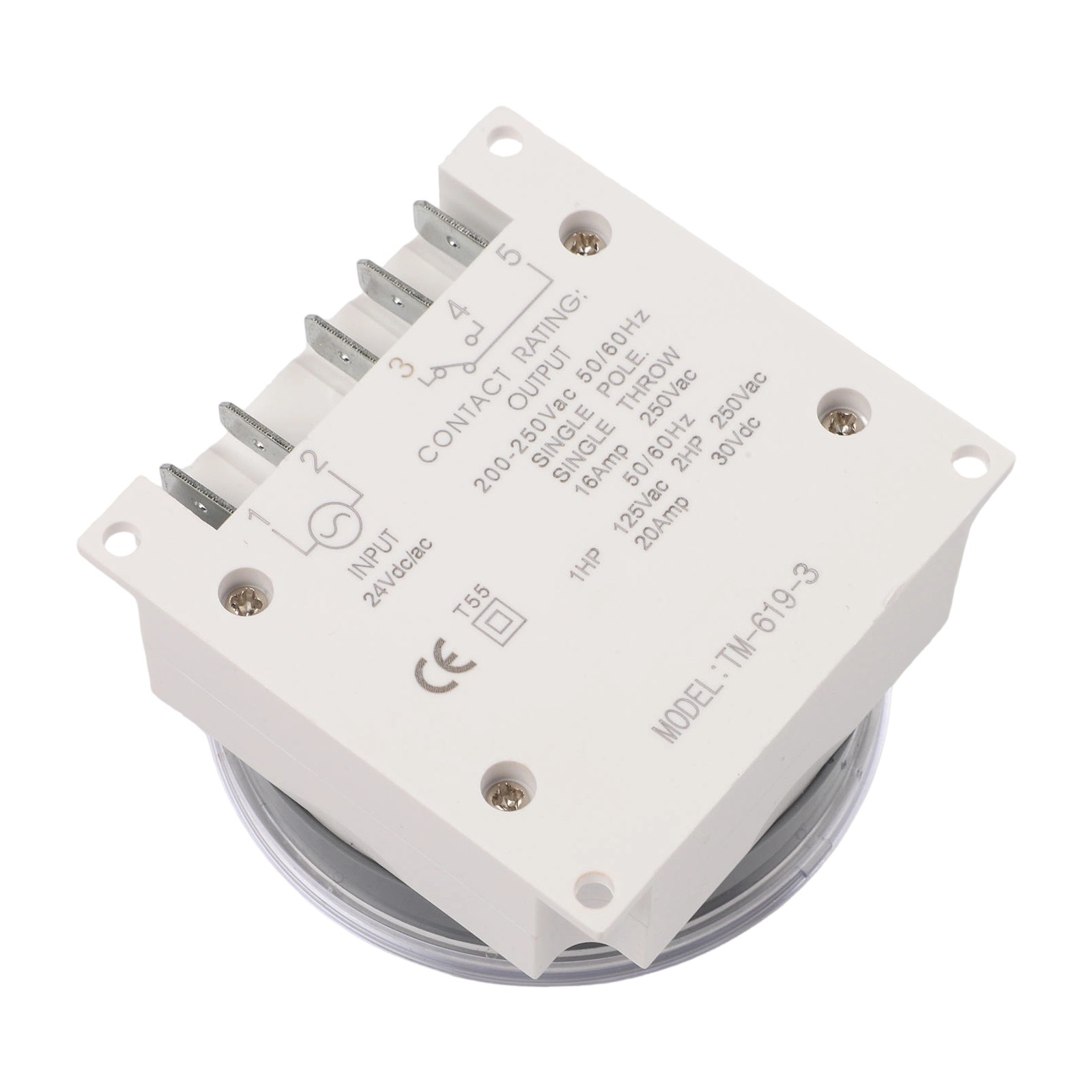 TM619 Digital Weekly Timer with Built In Memory for Power Outage Recovery