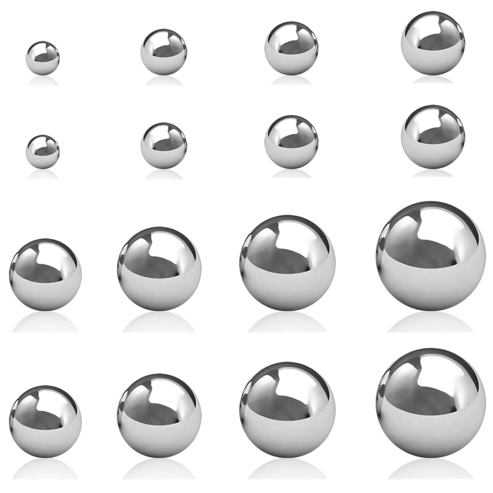 304 Stainless Steel Ball Dia 1mm-100mm High Precision Bearing Balls Smooth Ball