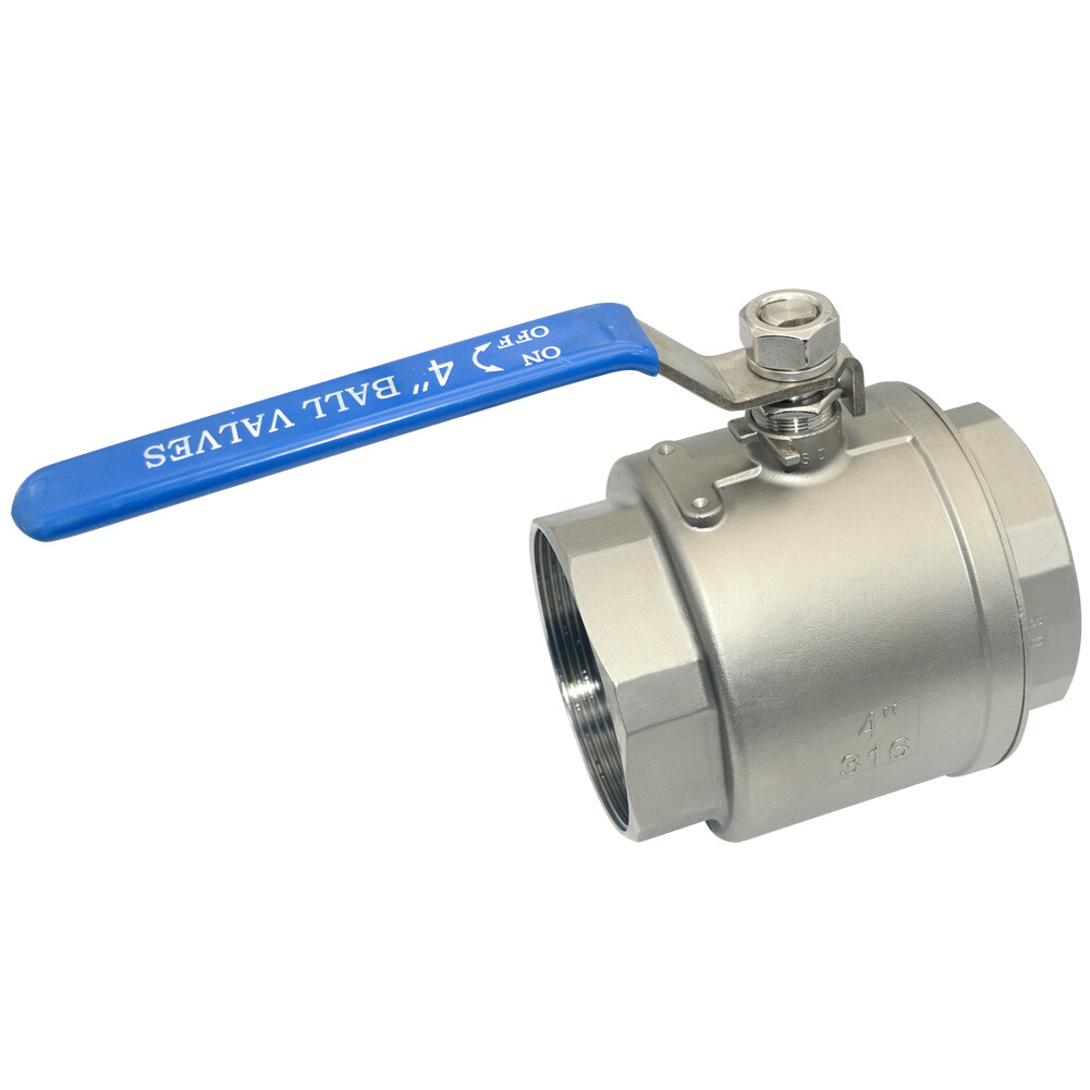 4″ inch Ball Valve 316 Stainless Steel NPT Full Port 1000 WOG for Water oil
