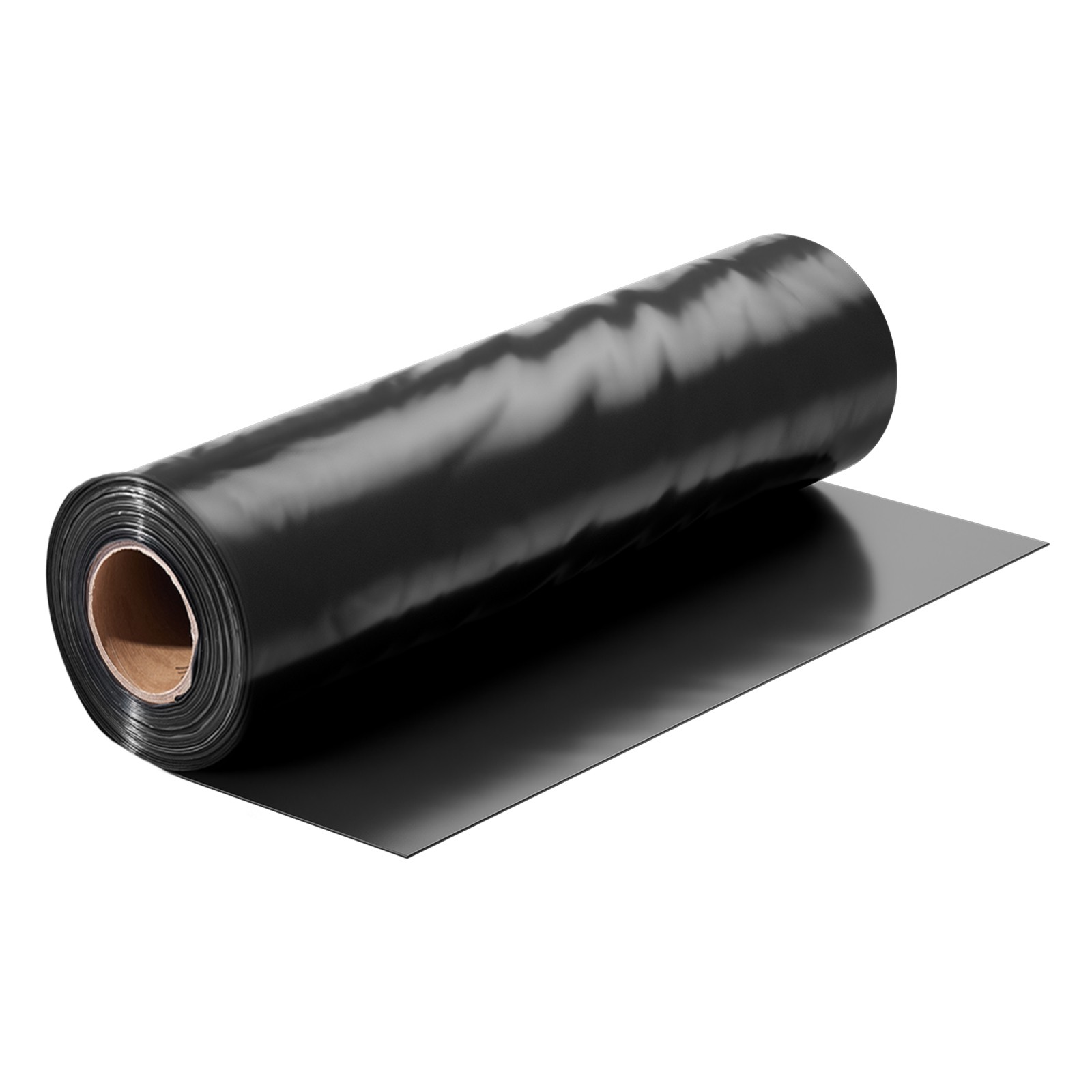 Uimoso 10Mil Plastic Sheeting Roll 5 x 100 FT Heavy Duty Polyethylene Black