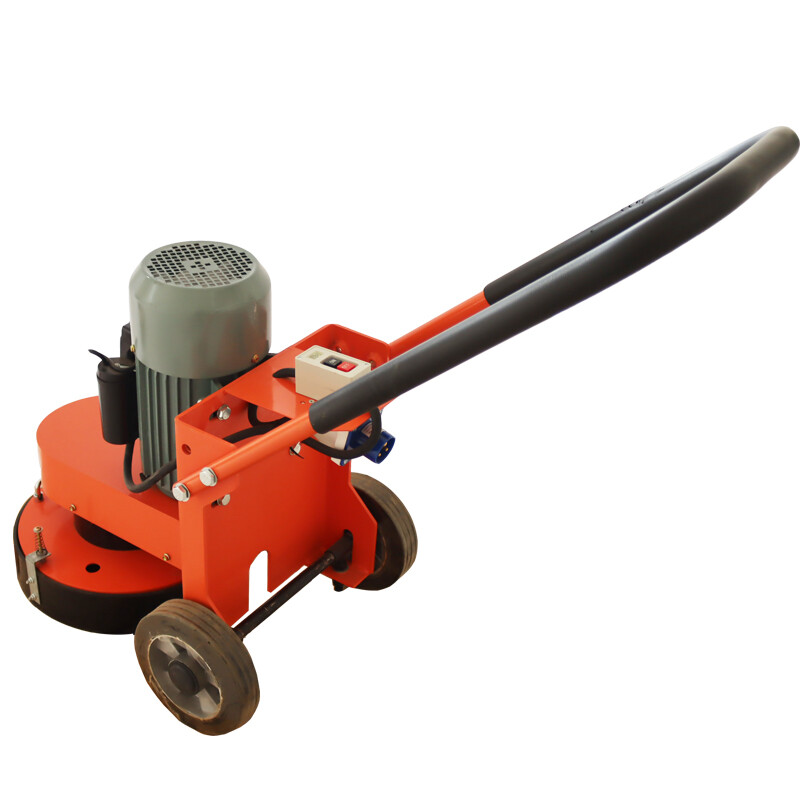 Concrete Hand-powered Floor Grinder 220V 4KW Engineering Equipment Industrial
