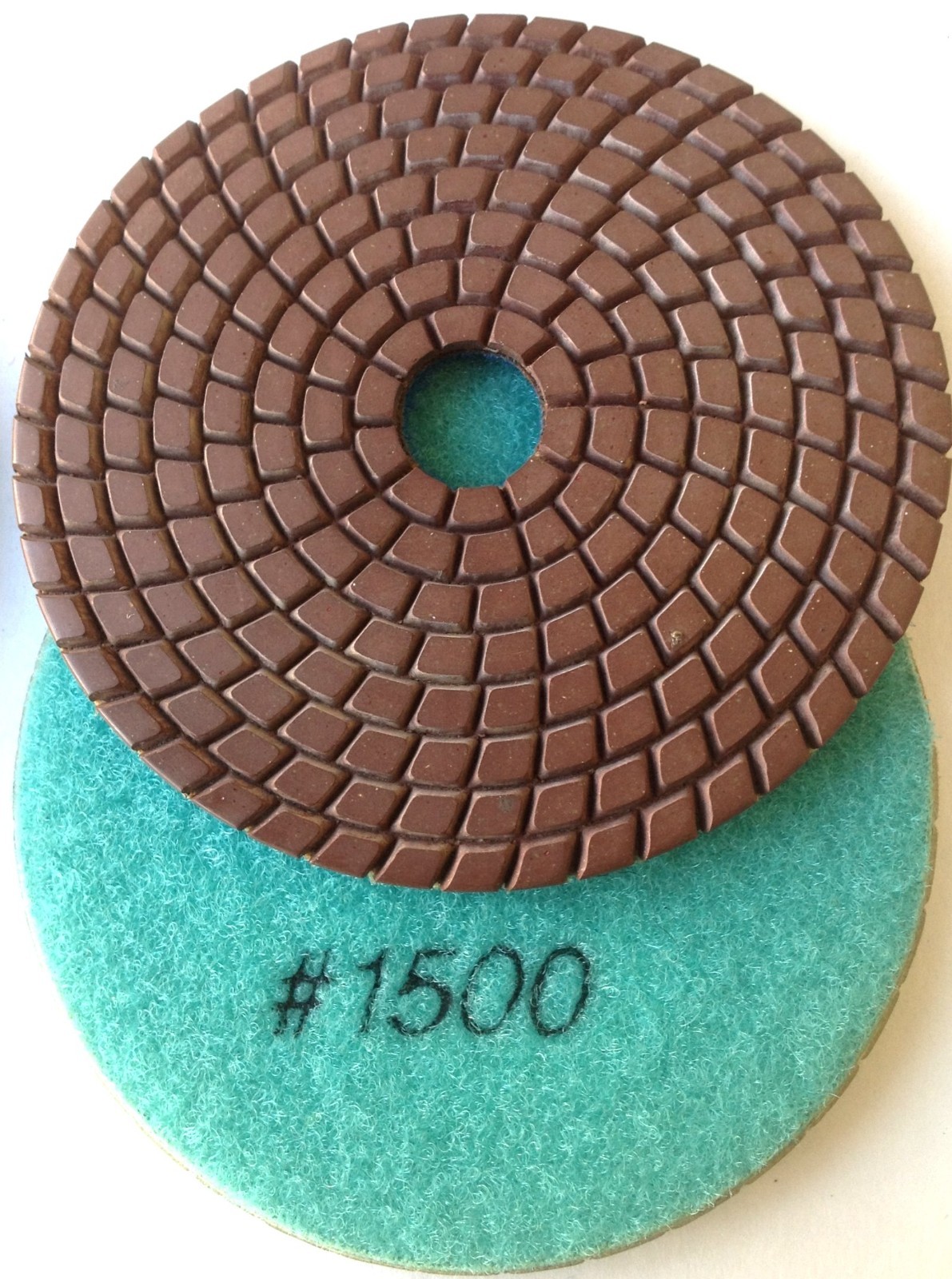 4 inch Diamond Polishing Pads Wet 50-8000 Grit Granite Marble Stone Concrete