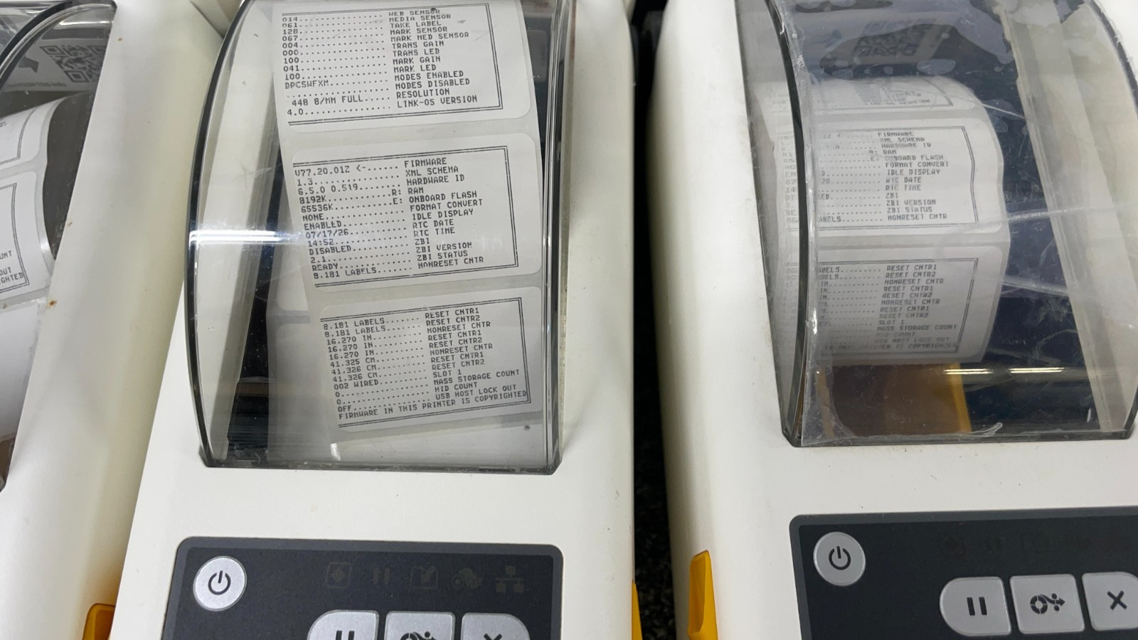 Lot of 31* Zebra ZD410 Thermal Label Printer Ethernet Bluetooth ZD41H22-D01E00EZ