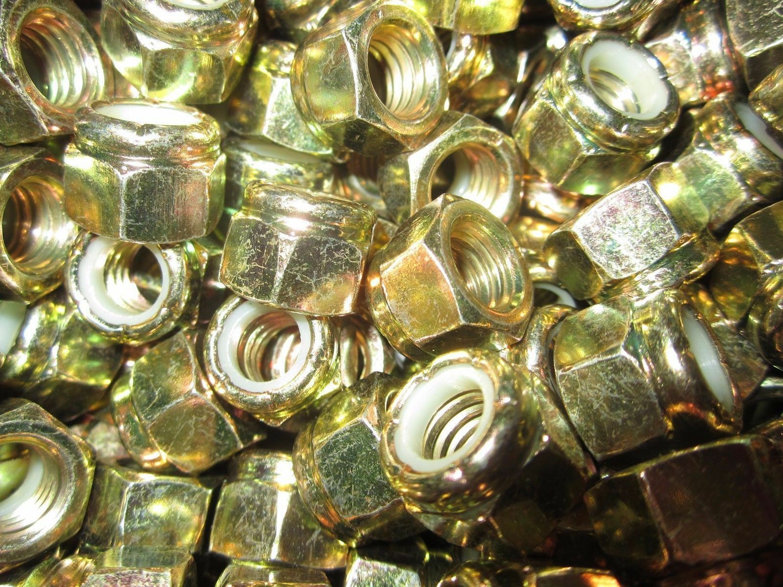 Grade 8 Nylon Insert Hex Lock Nut Assortment Coarse Zinc Plated / 280pc Nyloks