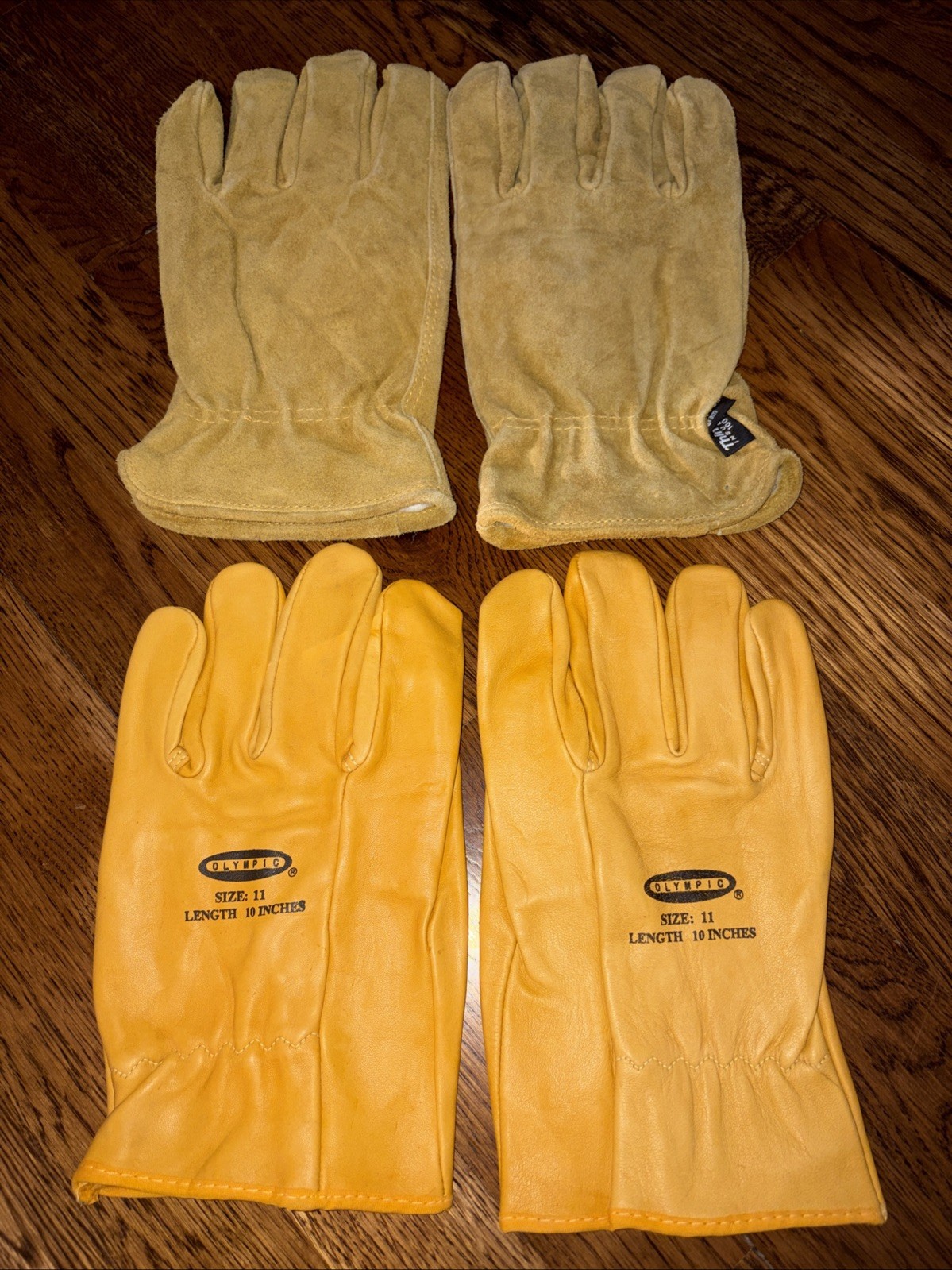 (2) Pairs Of Work Gloves XXL NOS