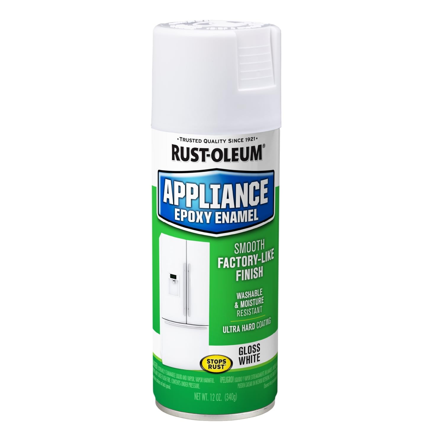 Rust-Oleum 7881830 Specialty Appliance Epoxy Spray Paint, 12 12 Ounce, White