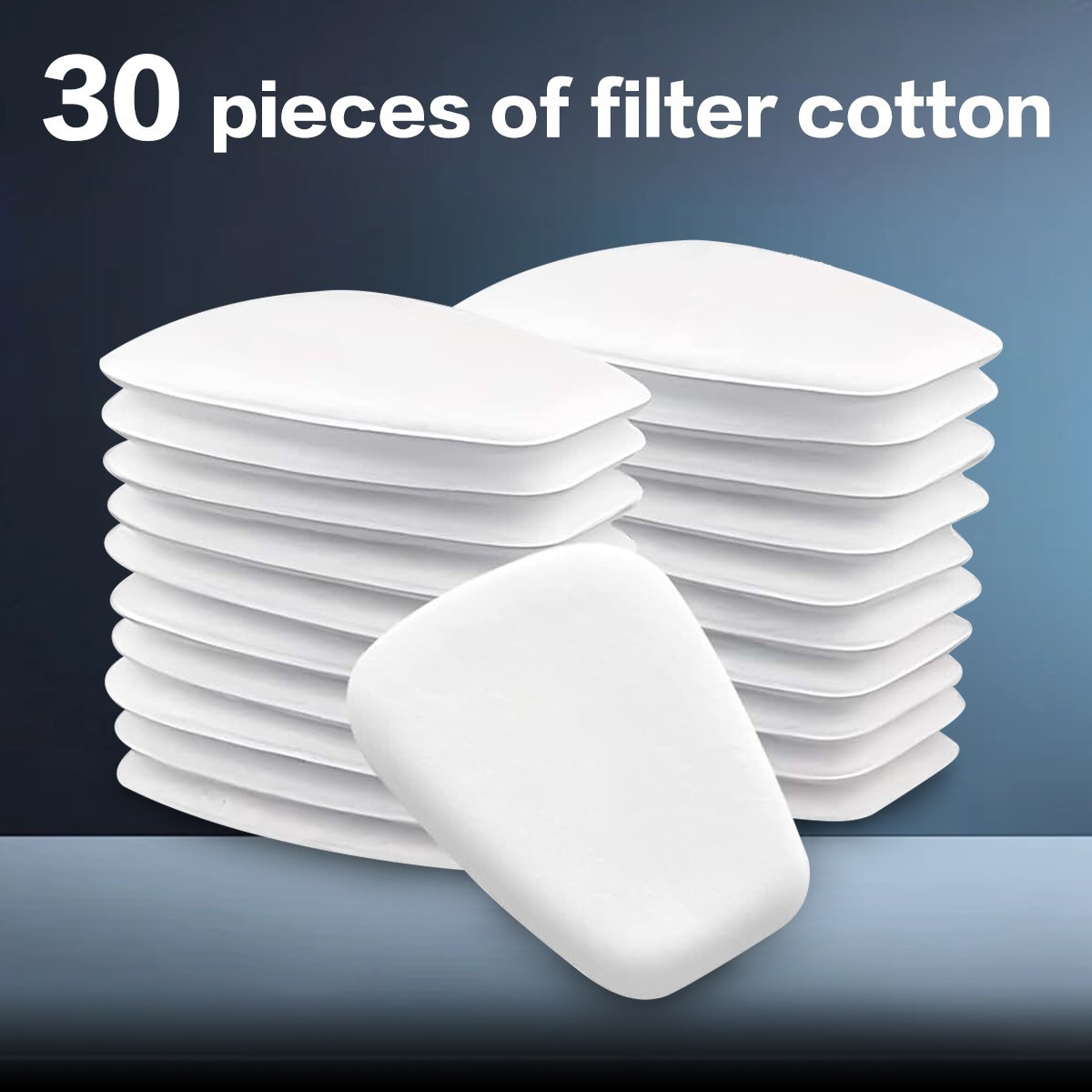 30-Piece 5N11 Filters Cotton Replacement Set Compatible with 6200, 6800, 7502 US