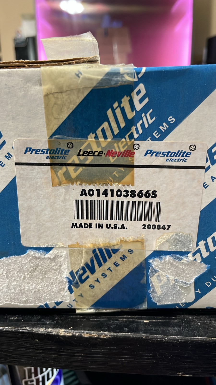 Genuine Prestolite Leece Neville New A014103866S Alternator Drive End Frame