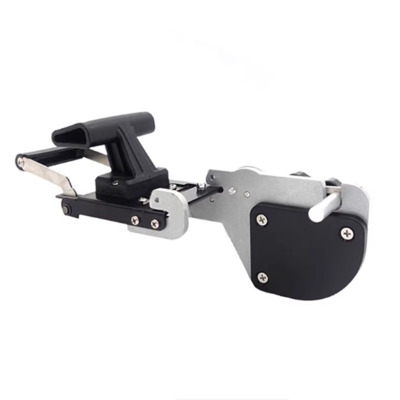 Manual Woodworking Edge Banding Machine Straight Arc Header Trim Edgeband