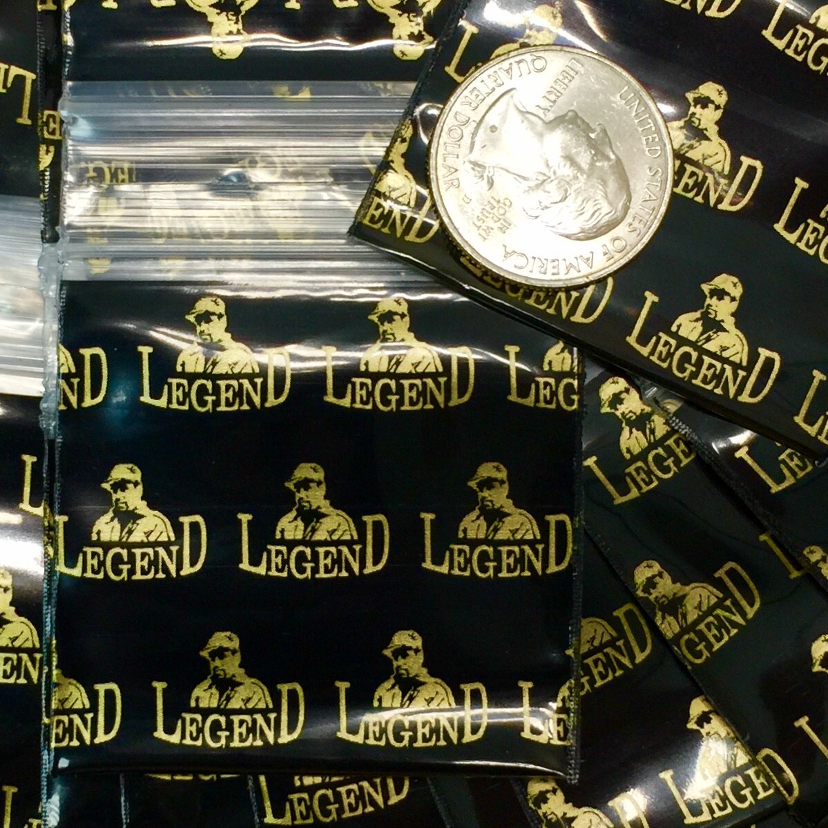 BaggiesSince1987 – 1515 Design Zip Bags 100PCS CASH ONLY on SILVER, READ DETAILS