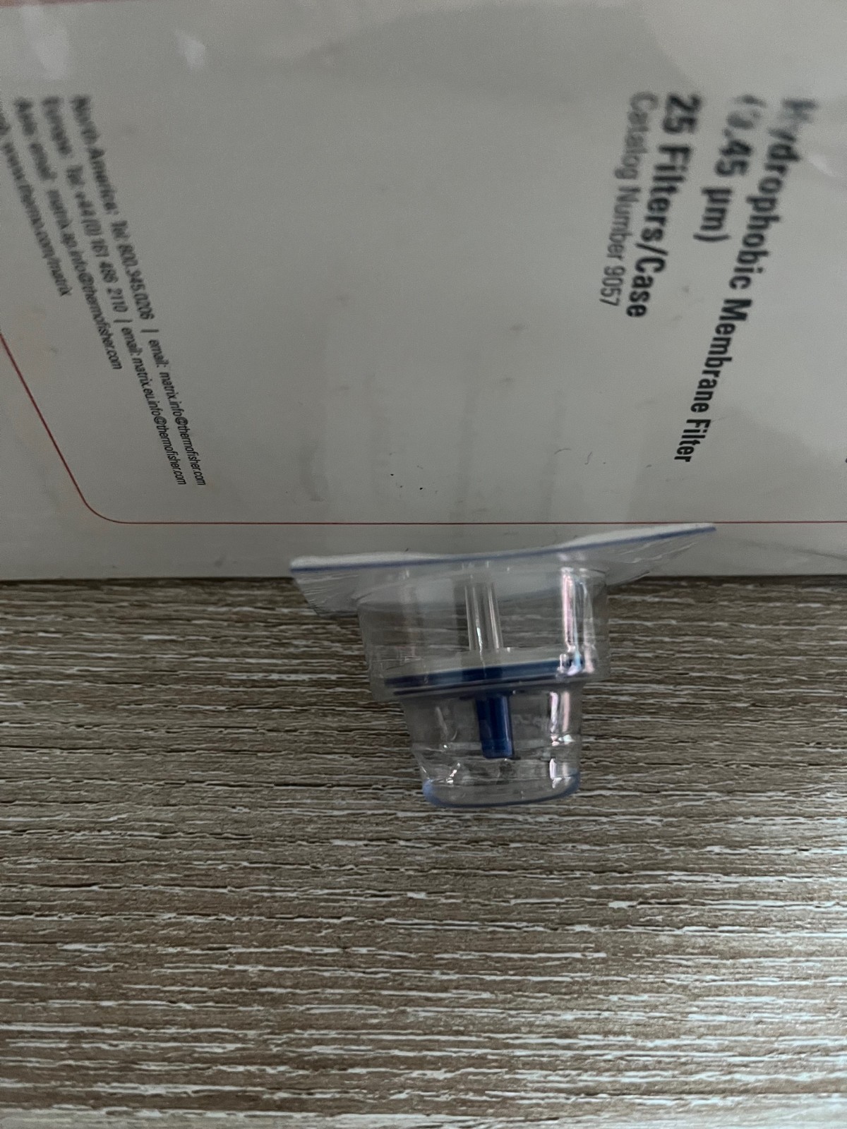 Thermo Scientific Hydrophobic Membrane Filter Cat. 9057, 0.45 μm, 21pcs