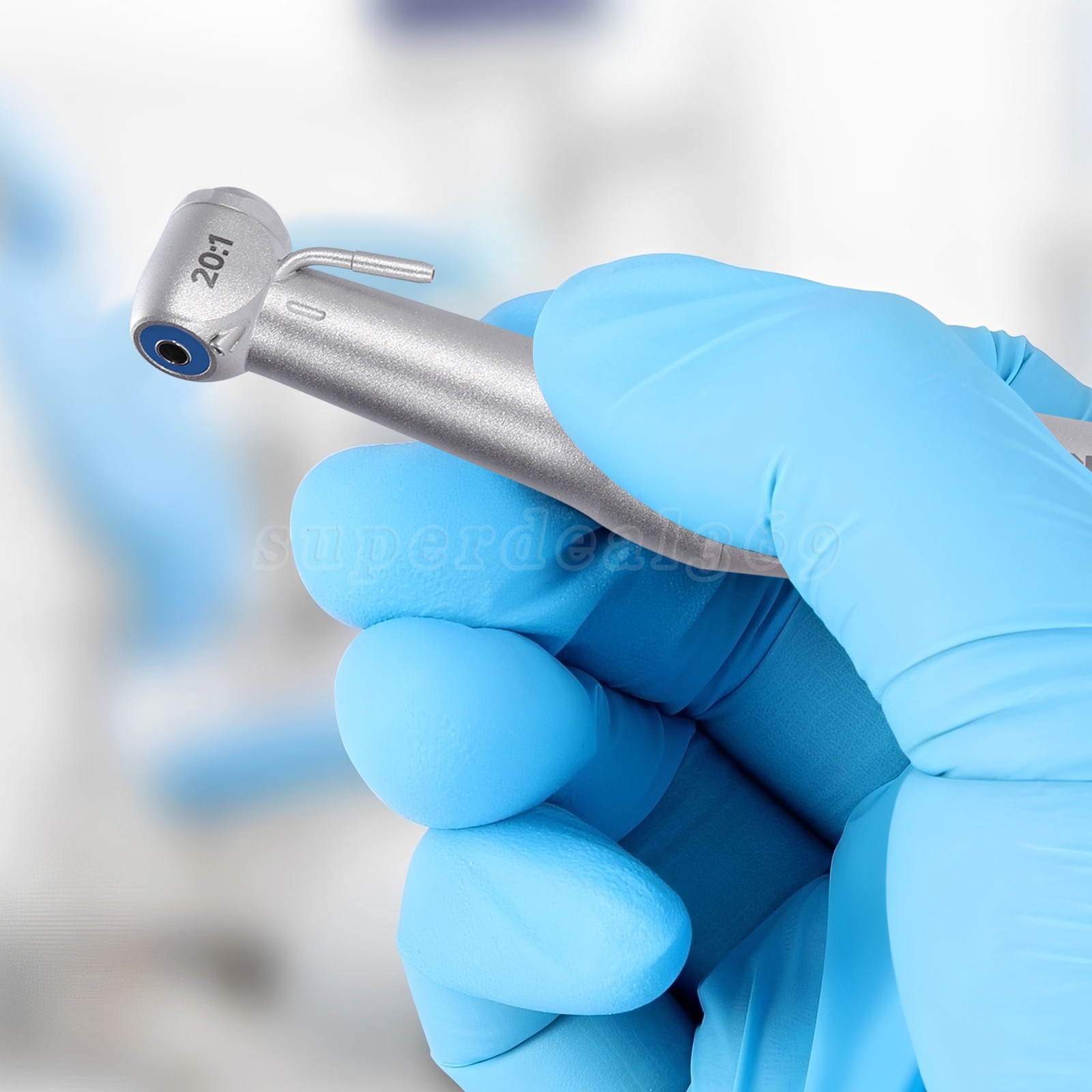 NSK Style SG20 Dental Implant 20:1 Contra Angle Push Button Surgical Handpiece
