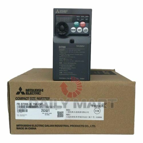 New In Box MITSUBISHI FR-D720S-0.75K-CHT Inverter