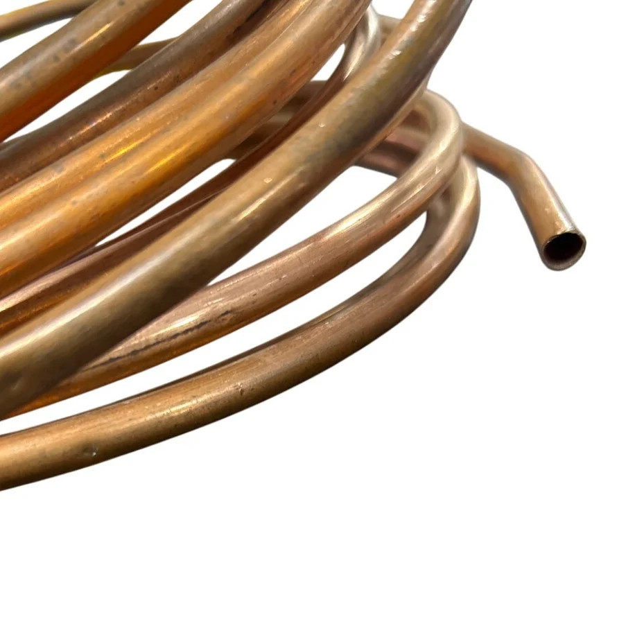 New 1/4″ by 20 Feet Soft Copper Tube For Solder Fittings Soldering – Open Box