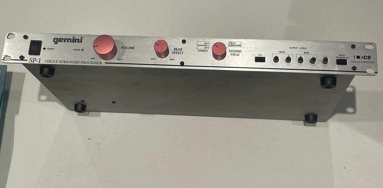 Gemini SP-1 Circle Surround Processor – Stereo to 5.1 Audio Enhancer