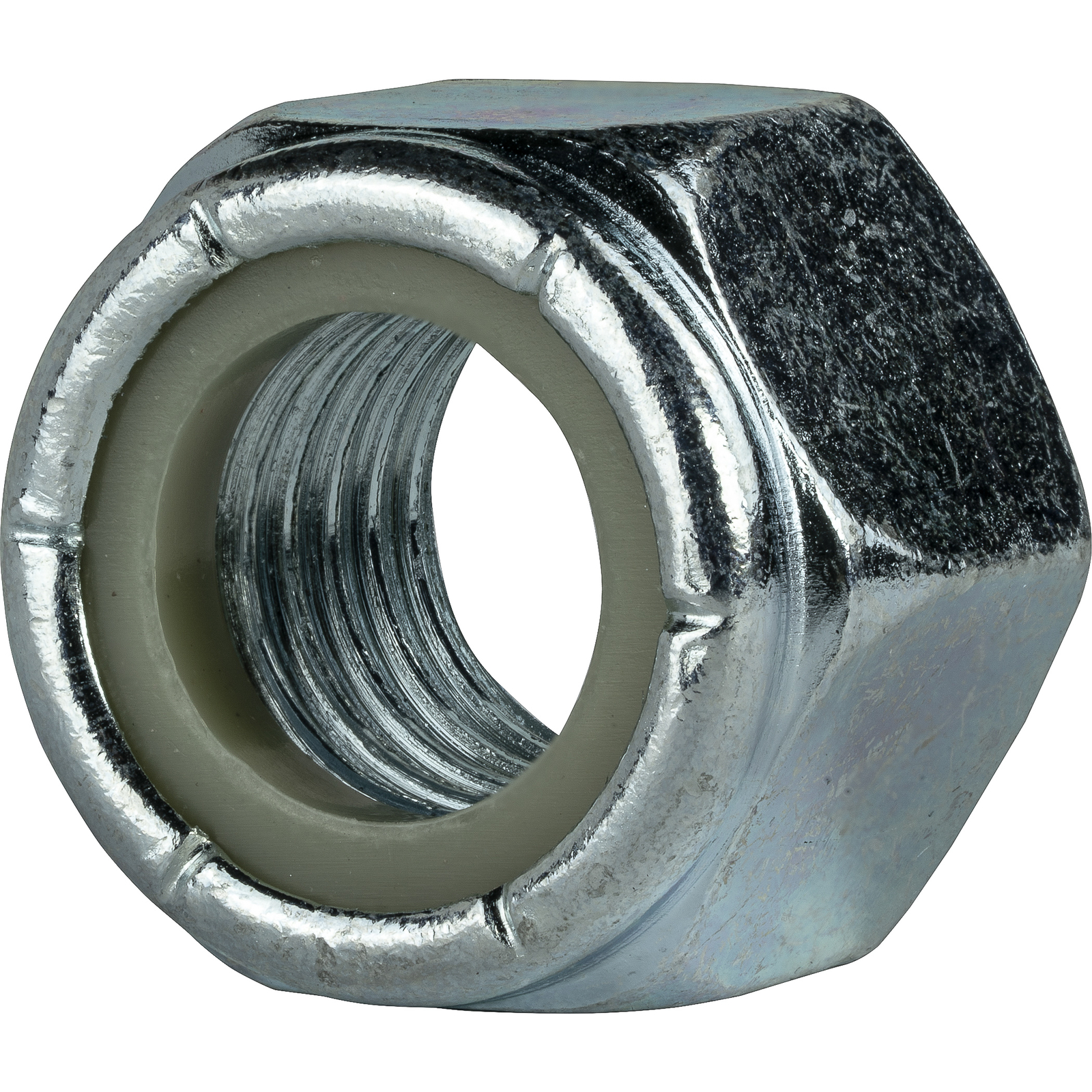 5/16″-18 Nylon Insert Hex Lock Nuts Grade 2 Zinc Plated Steel Qty 50