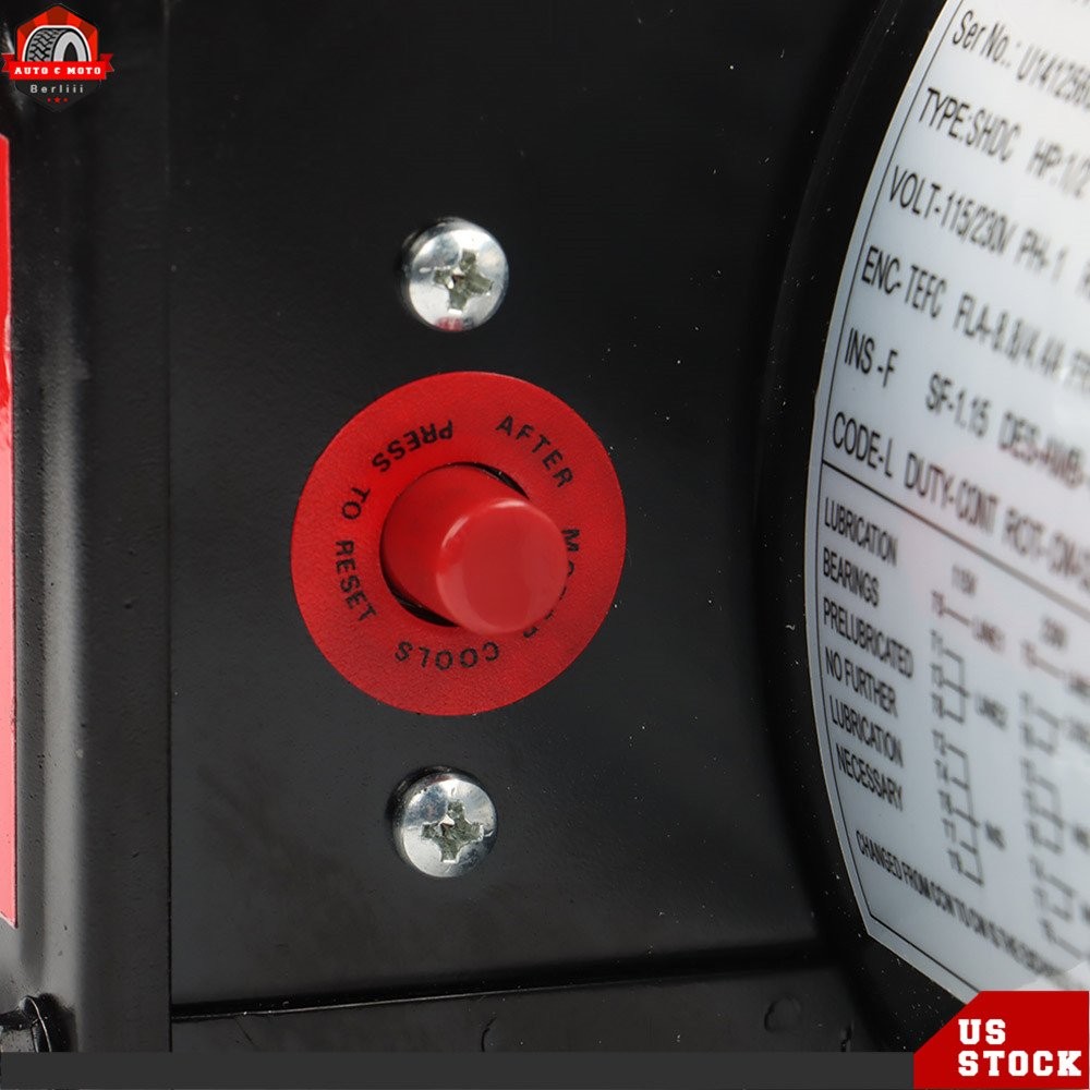 1/2HP 56C 1750RPM General Purpose Electric Motor 1Phase TEFC 60HZ 1.88” Shaft