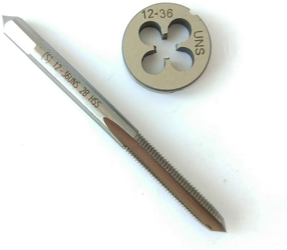 12-36（0.216） Tap And Die, UNS Machine Thread Tap And Round Thread Die Right Hand