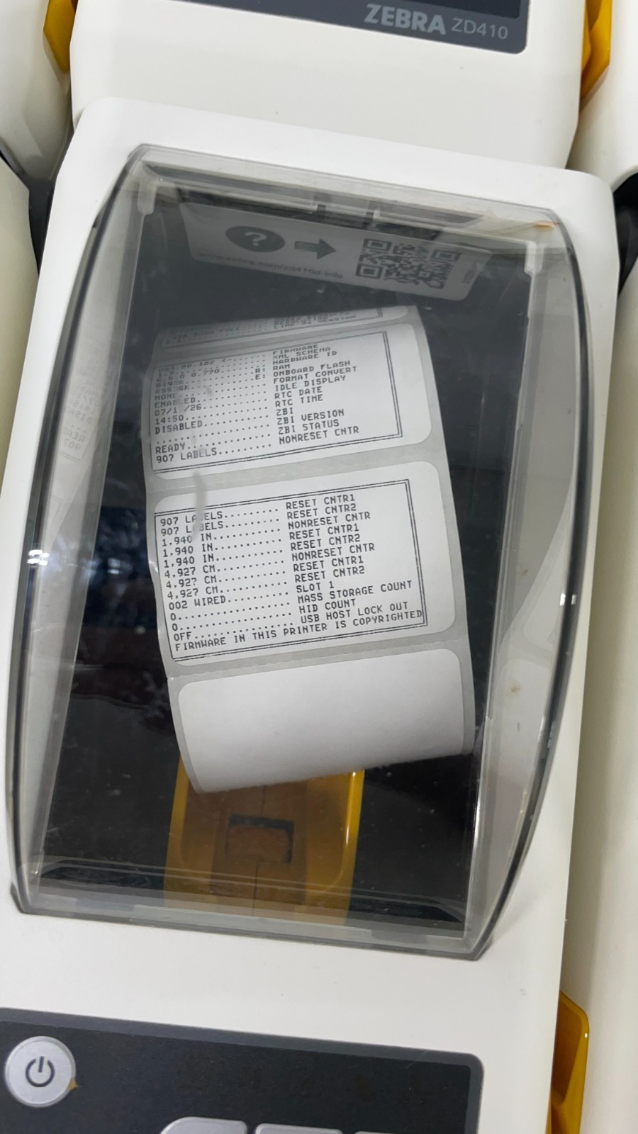 Lot of 31* Zebra ZD410 Thermal Label Printer Ethernet Bluetooth ZD41H22-D01E00EZ