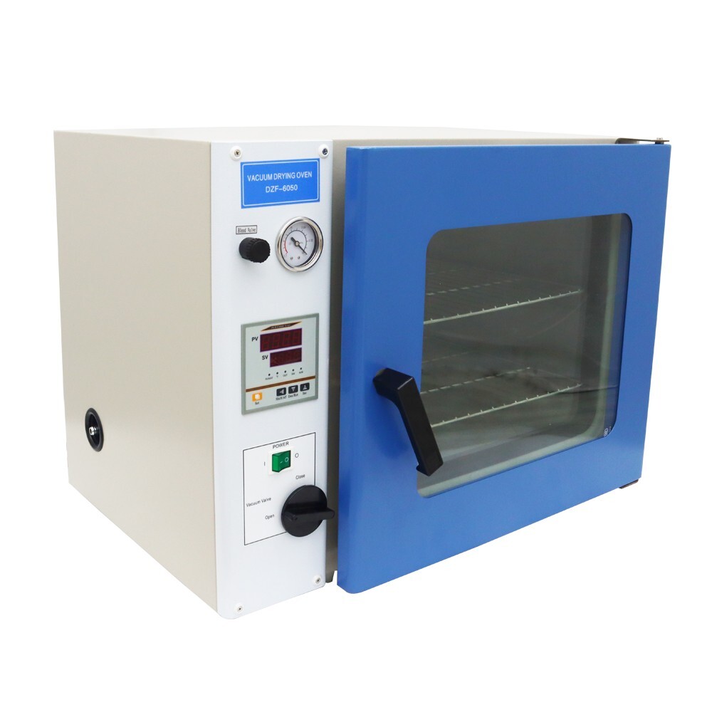 110V 1400W 1.9Cu ft Vacuum Drying Oven with 110V Vacuum Pump Rotary Vane Pump
