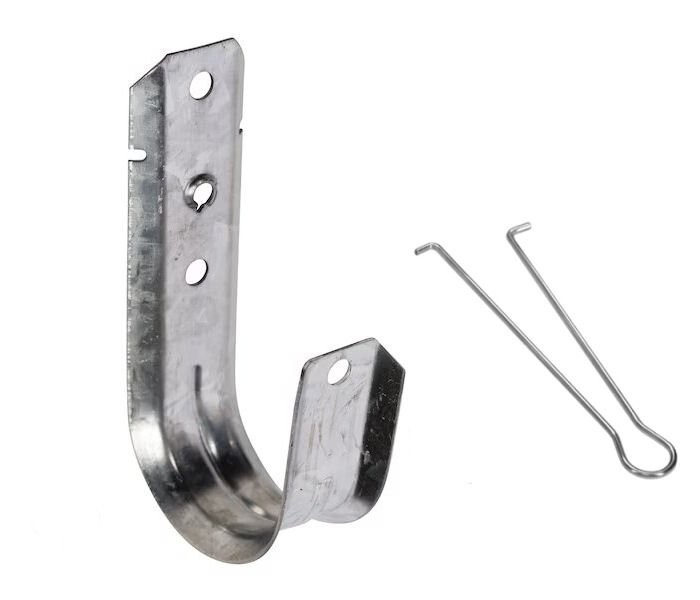 100 Pack 2″ J-Hook Wall Ceiling Mount Hanger Route Network Wires Cord Cable
