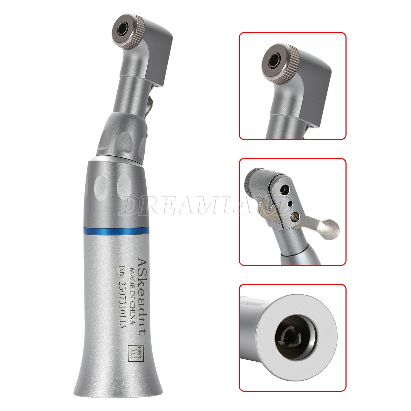 Dental Contra angle Handpiece Latch E type Slow low speed Fit NSK Motor YPWJ