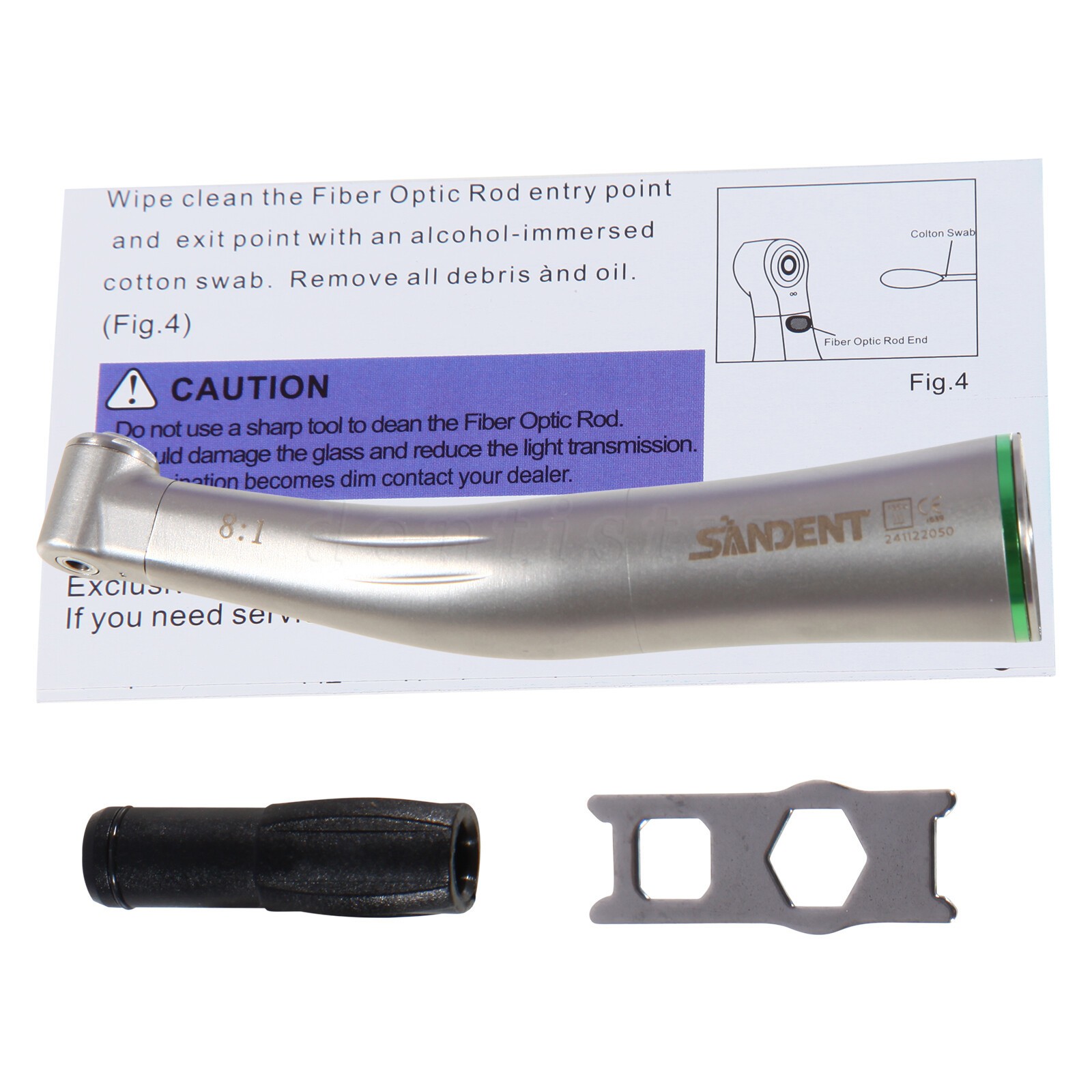 Dental 8:1 Endo Handpiece For Promark Endodontic Contra Angle