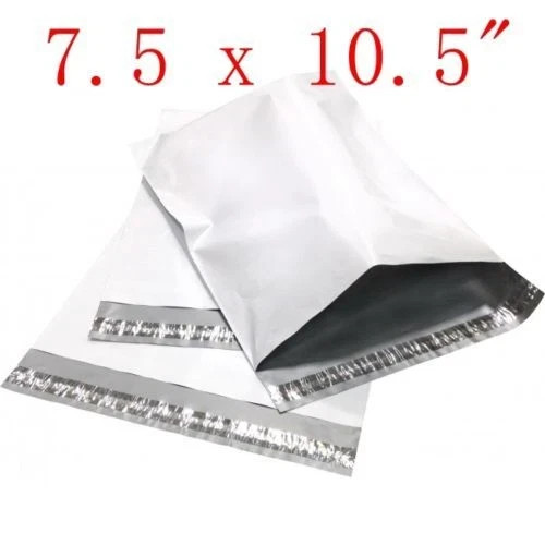 200 BAGS 7.5 x 10.5 Poly Mailers Shipping Self Sealing Plastic Mailing Bags 2.1M