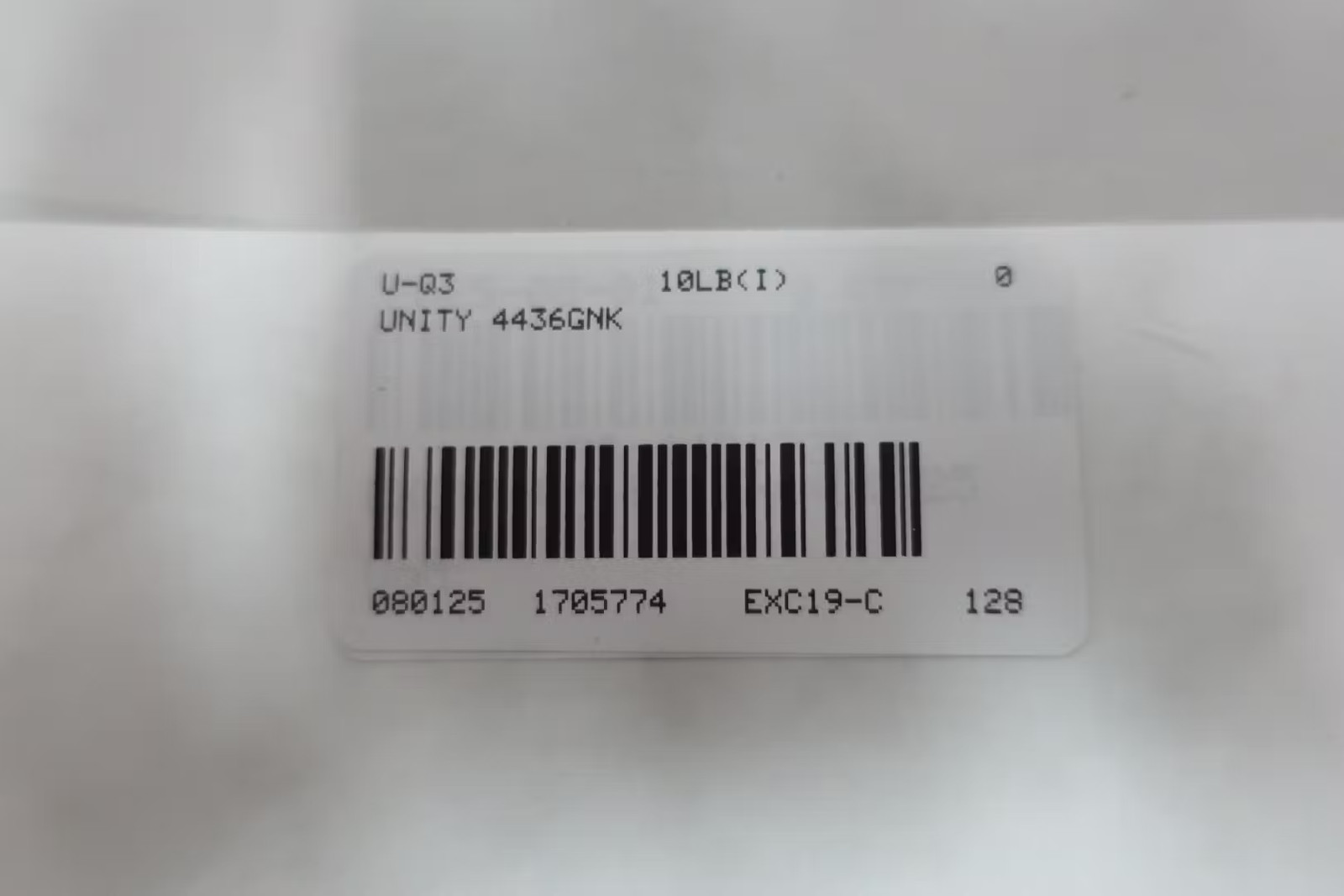 Unity 4436GNK Wire Gutter 36in X 4in X 4in