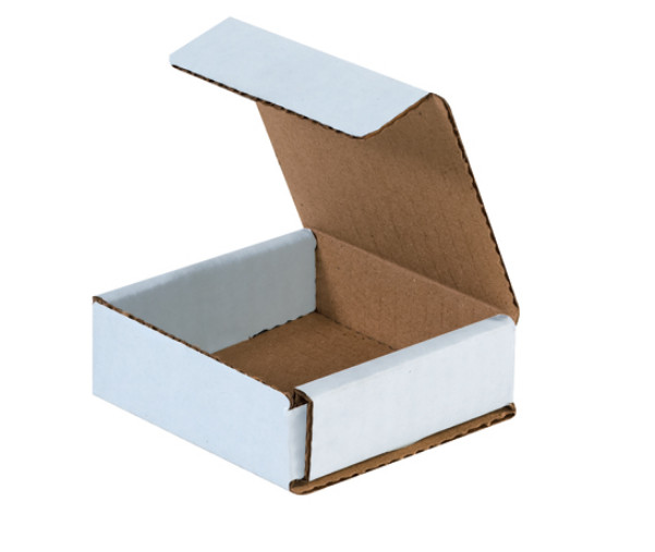 1-500 CHOOSE QUANTITY 3x3x2 Corrugated White Mailers Packing Boxes 3″ x 3″ x 2″