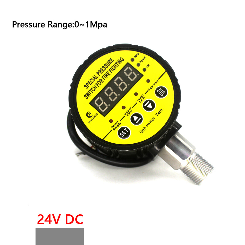 HC-Y810 Digital Pressure Gauge Intelligent Pressure Gauge Switch Controller 24V